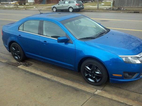 Ford fusion shop black hubcaps