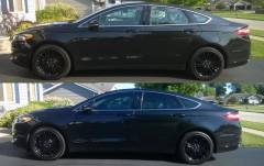 2014 Ford Fusion Window Tint Before and After