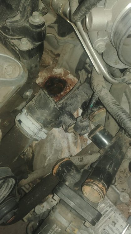 Bypass/Outlet Hose Water pump to Engine block rust issue - 3.0L V6