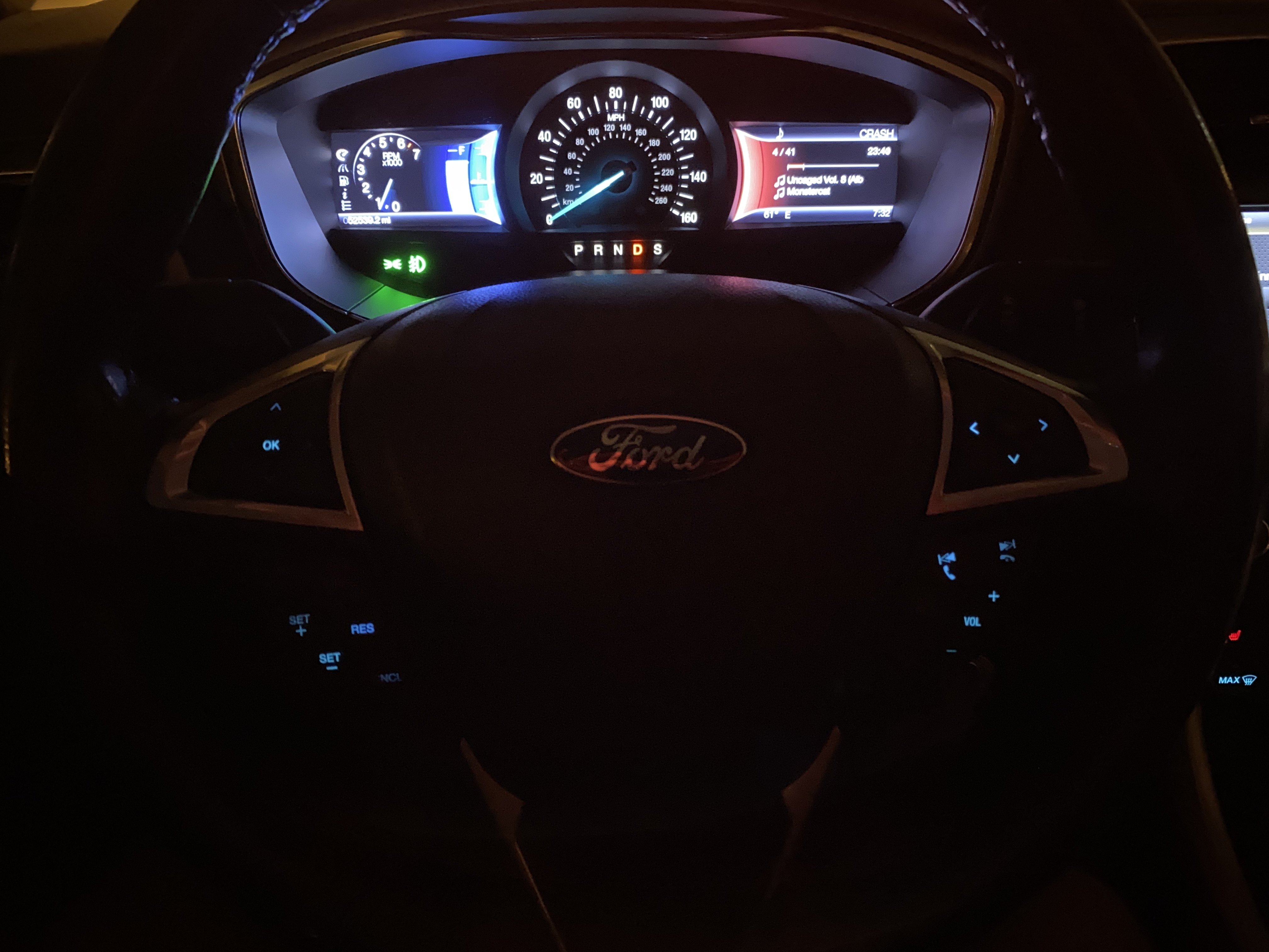 Steering Wheel Lights Not Working Interior Ford Fusion Forum