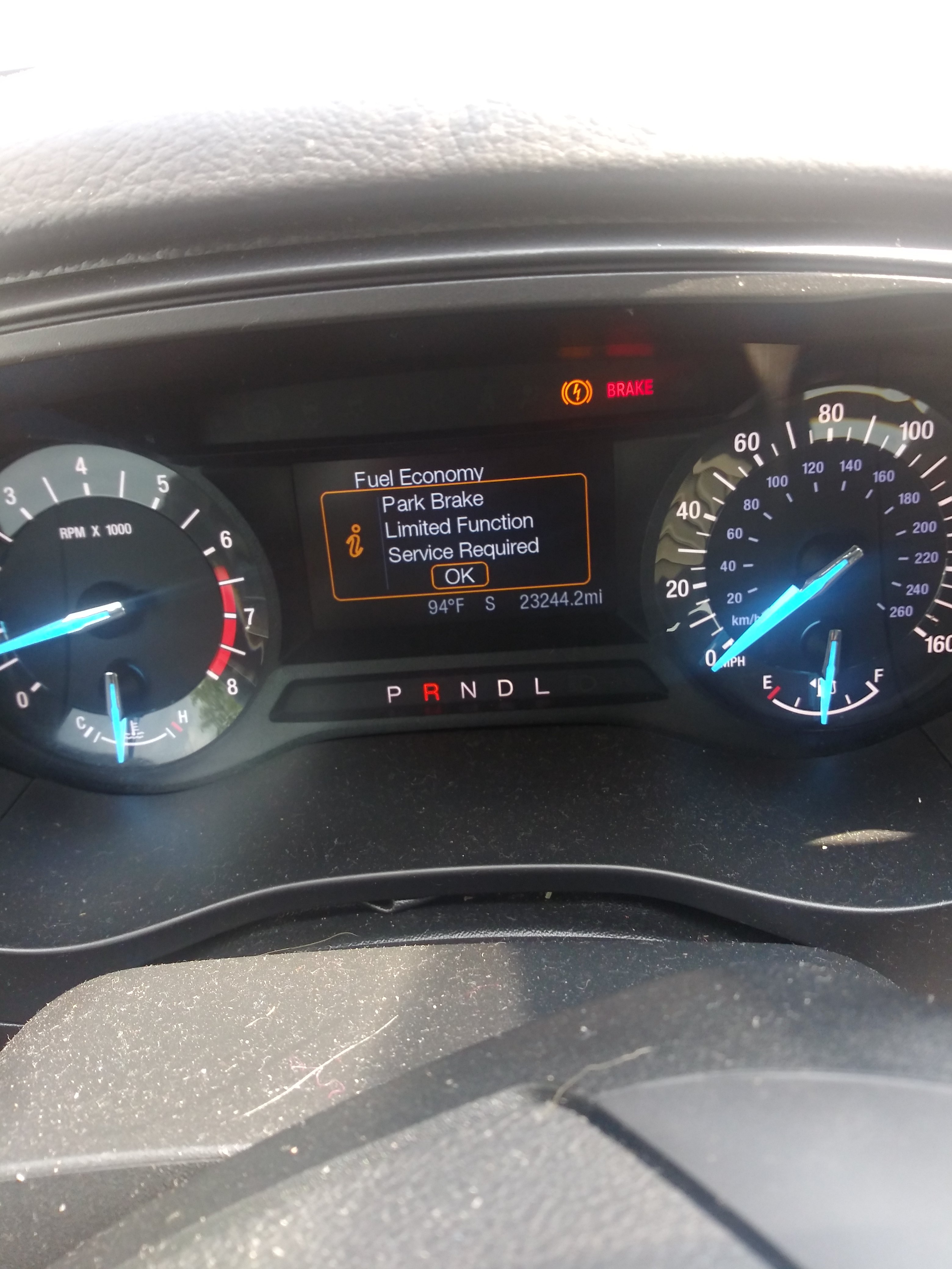 ford fusion park brake malfunction service now - vance-kashner