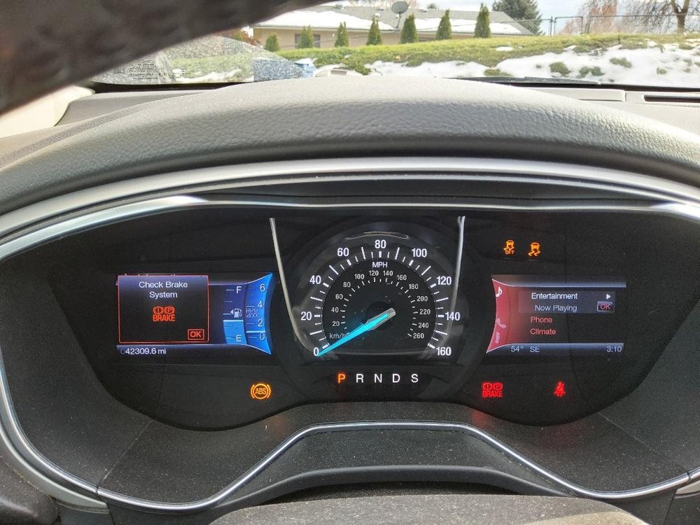 ABS, brake, traction control lights on Brakes, Chassis & Suspension
