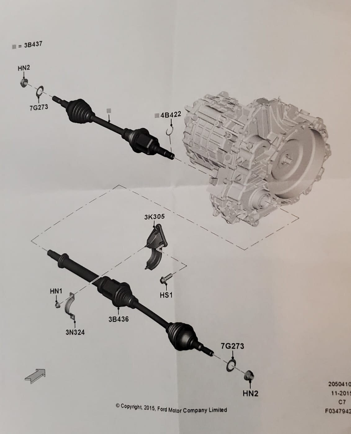 2018 Hybrid Titanium transmission fluid leak - Ford Fusion Hybrid